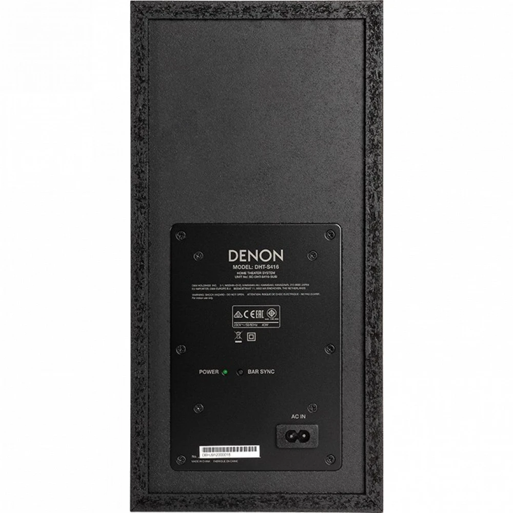 Саундбар DENON DHT-S416 DHT-S416/B Черный
