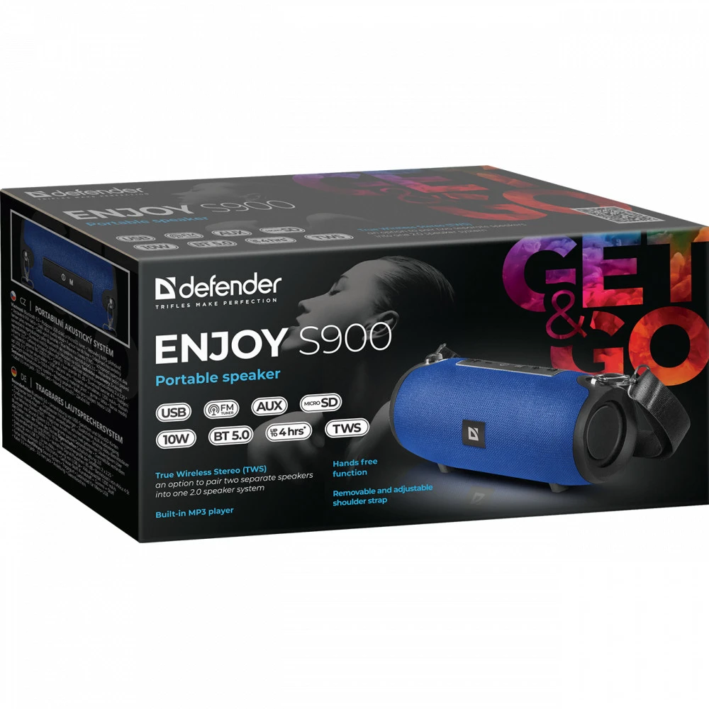 Портативная колонка Defender ENJOY S900 Blue 65905 Синий