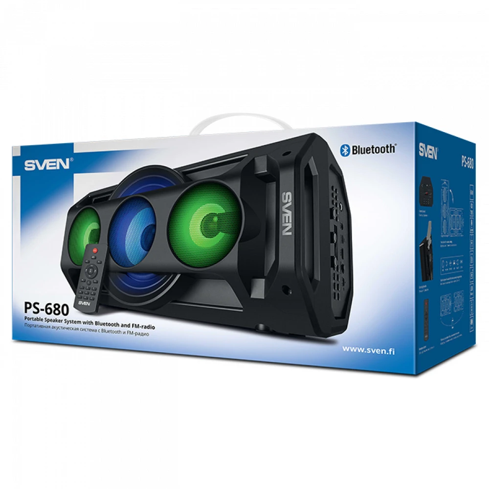Сабвуфер Sven SVEN PS-680 SV-020187 Черный