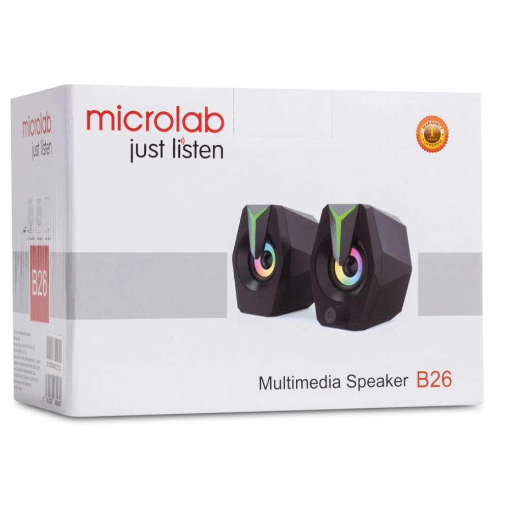 Компьютерные колонки Microlab B26 Черный
