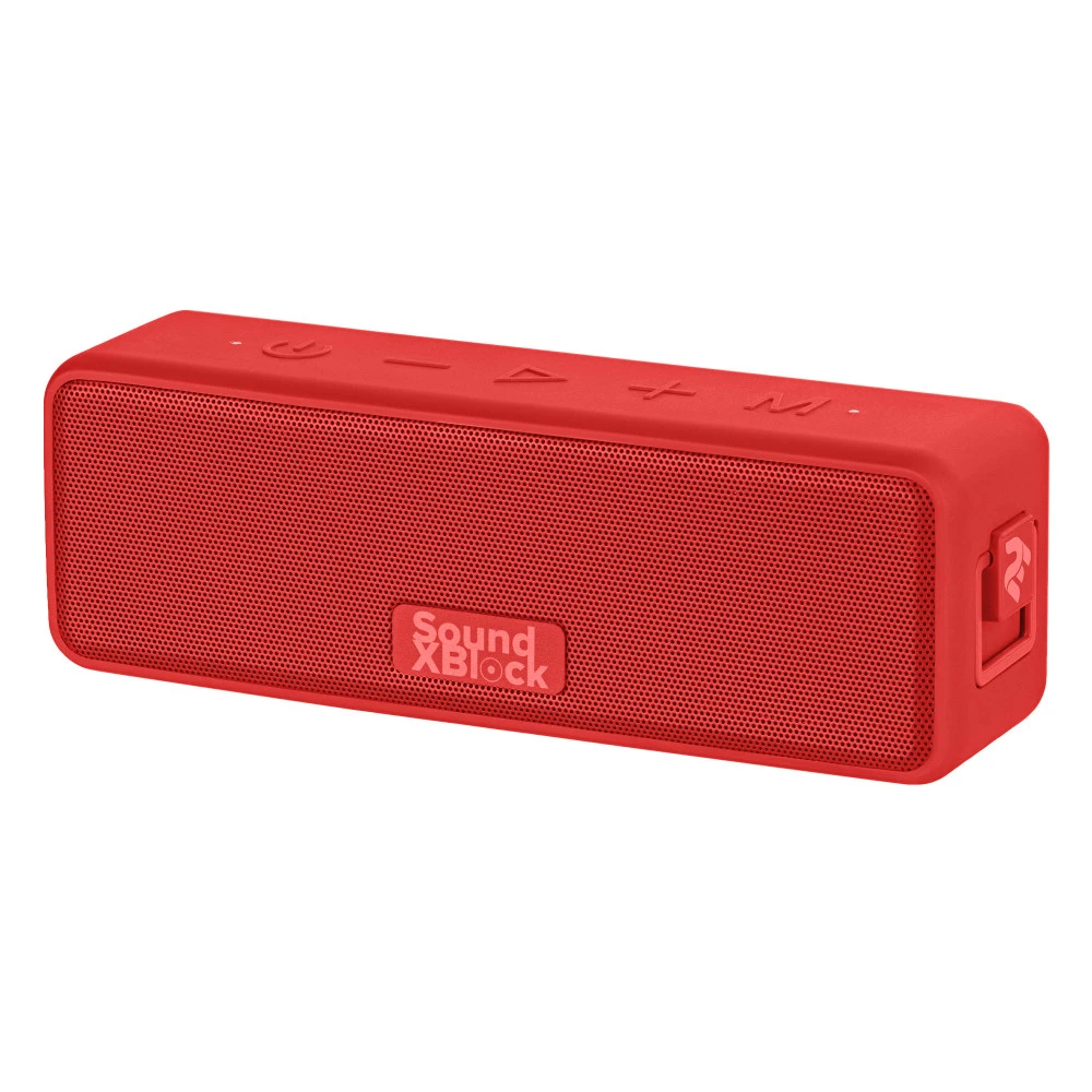 Портативная колонка 2E SoundXBlock TWS 2E-BSSXBWRD Красный