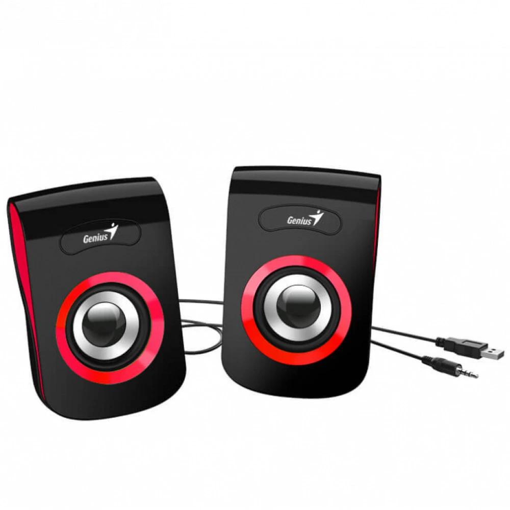 Компьютерные колонки Genius SP-Q180 Red 31730026401 Красный