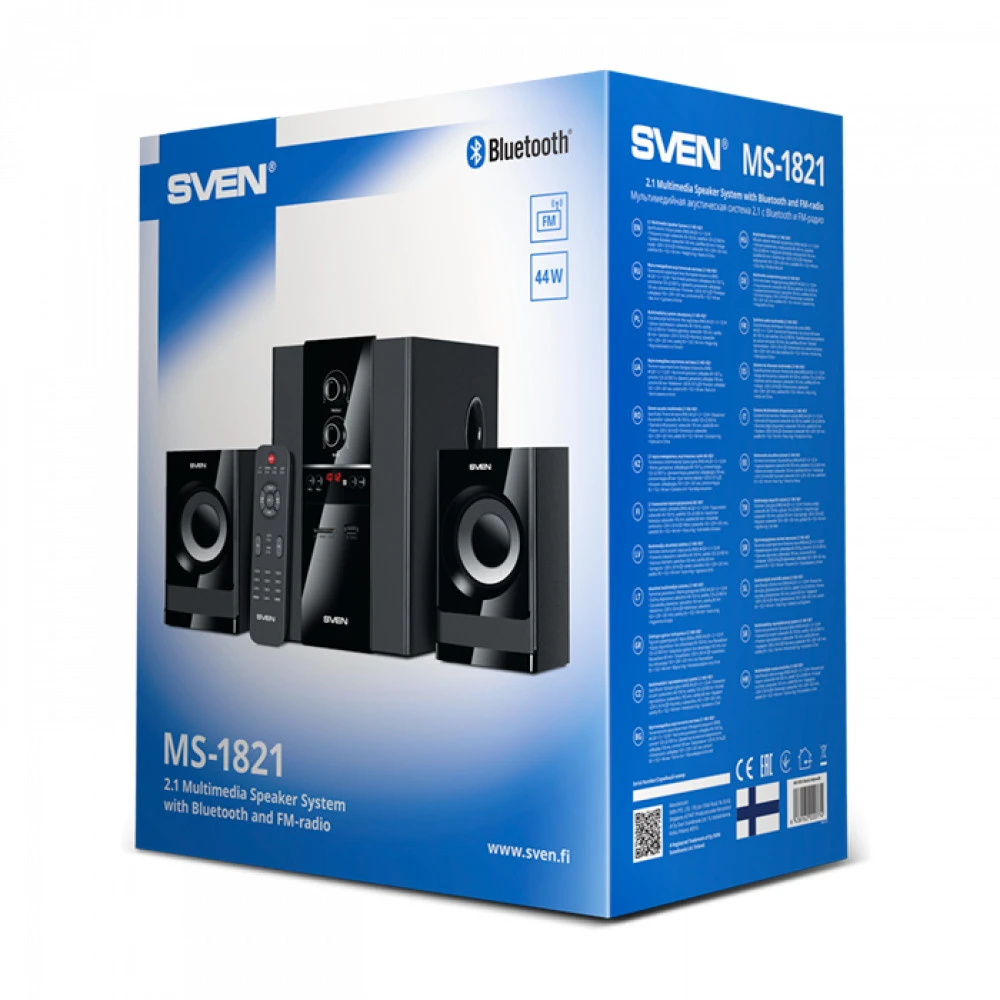 Сабвуфер Sven MS-1821 SV-020774 Черный