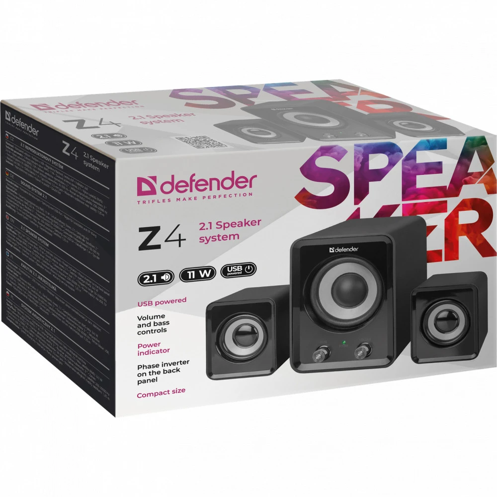 Компьютерные колонки Defender Z4 65508 Черный