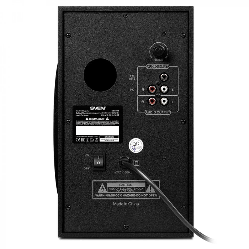 Компьютерные колонки Sven MS-304 SV-015602 Черный