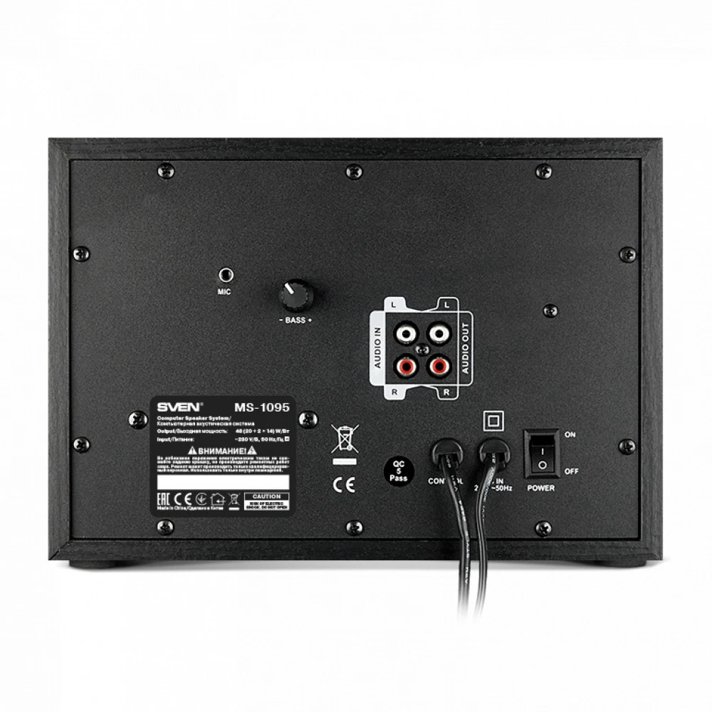 Сабвуфер Sven MS-1095 SV-019860 Черный