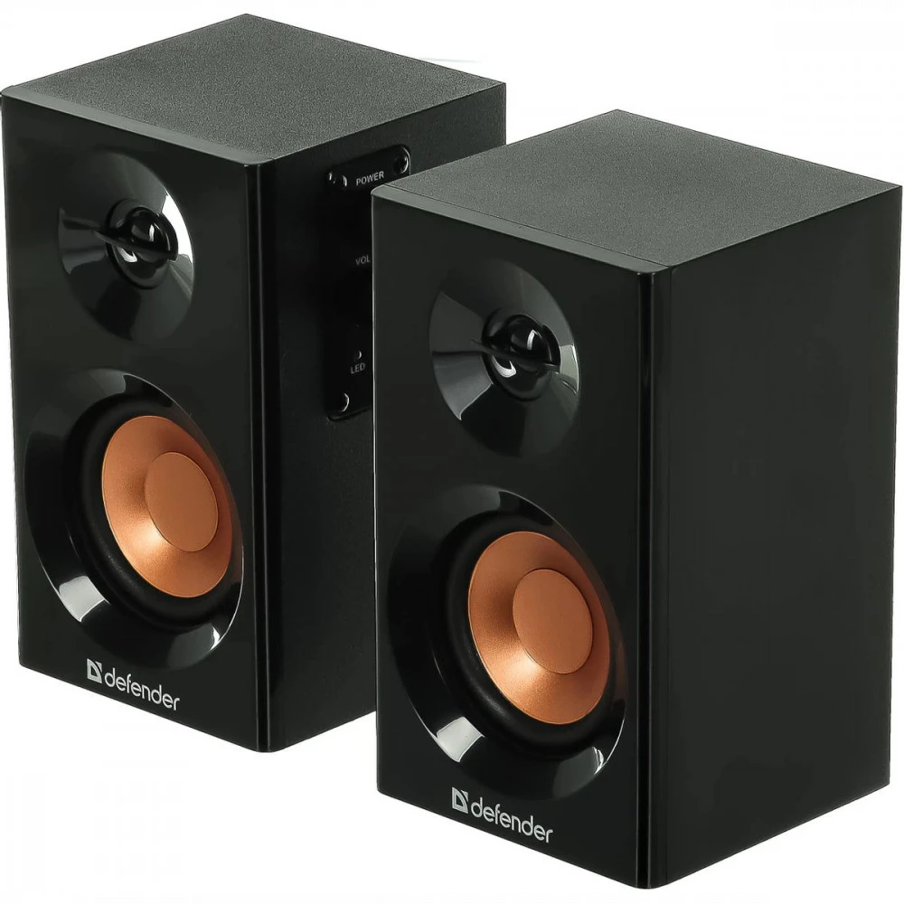 Компьютерные колонки Defender Aurora S12 2.0 65415 Черный