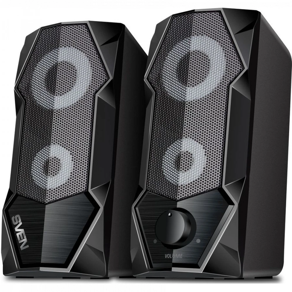 Компьютерные колонки Sven 410 (2.0) - Black Черный