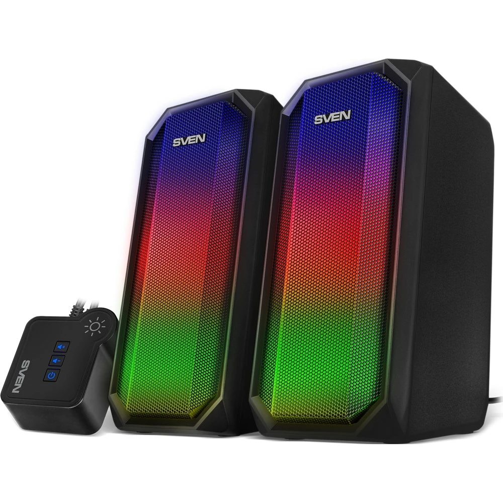 Компьютерные колонки Sven 420 (2.0) - Black Черный