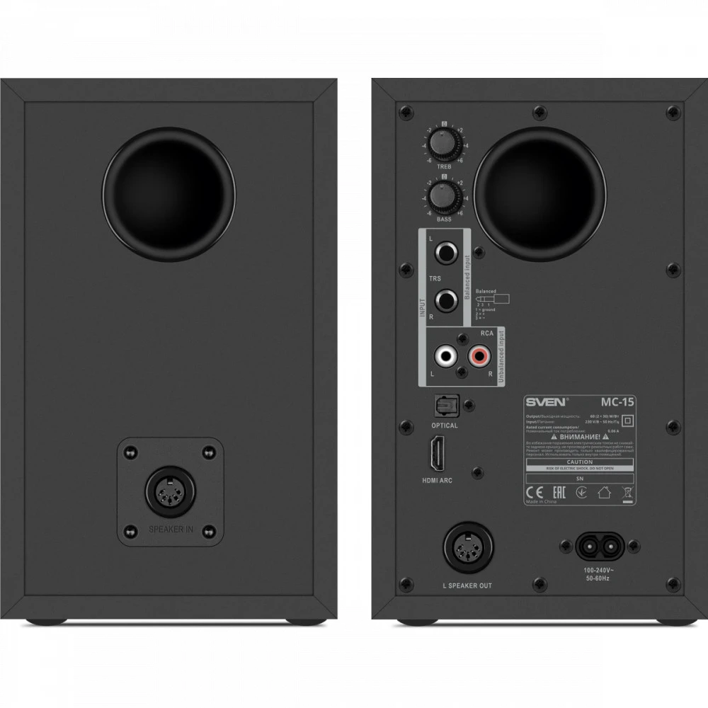Компьютерные колонки Sven MC-15 Black SV-022822 Черный