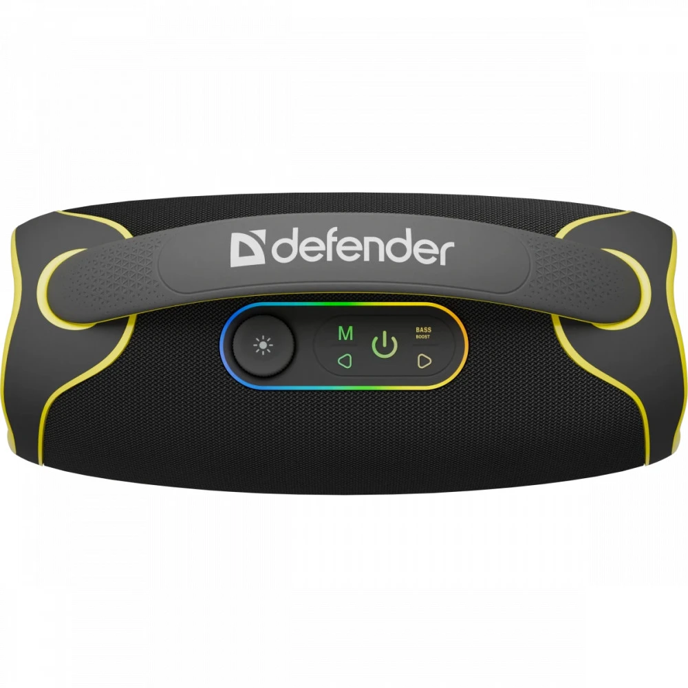 Портативная колонка Defender Beatbox 100 Black/Yellow 65113 Черный
