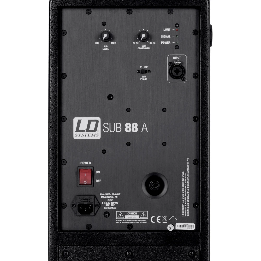 Сабвуфер LD Systems LDSUB88A Черный