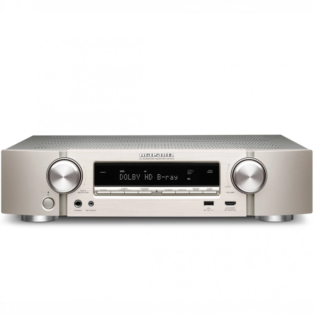 AV-ресивер MARANTZ NR1510 серебристый NR1510/N1SG