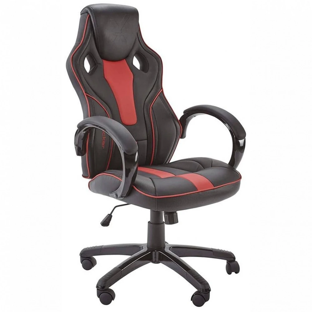 Компьютерное кресло XRocker Maverick Red MAVERICK BLACK RED
