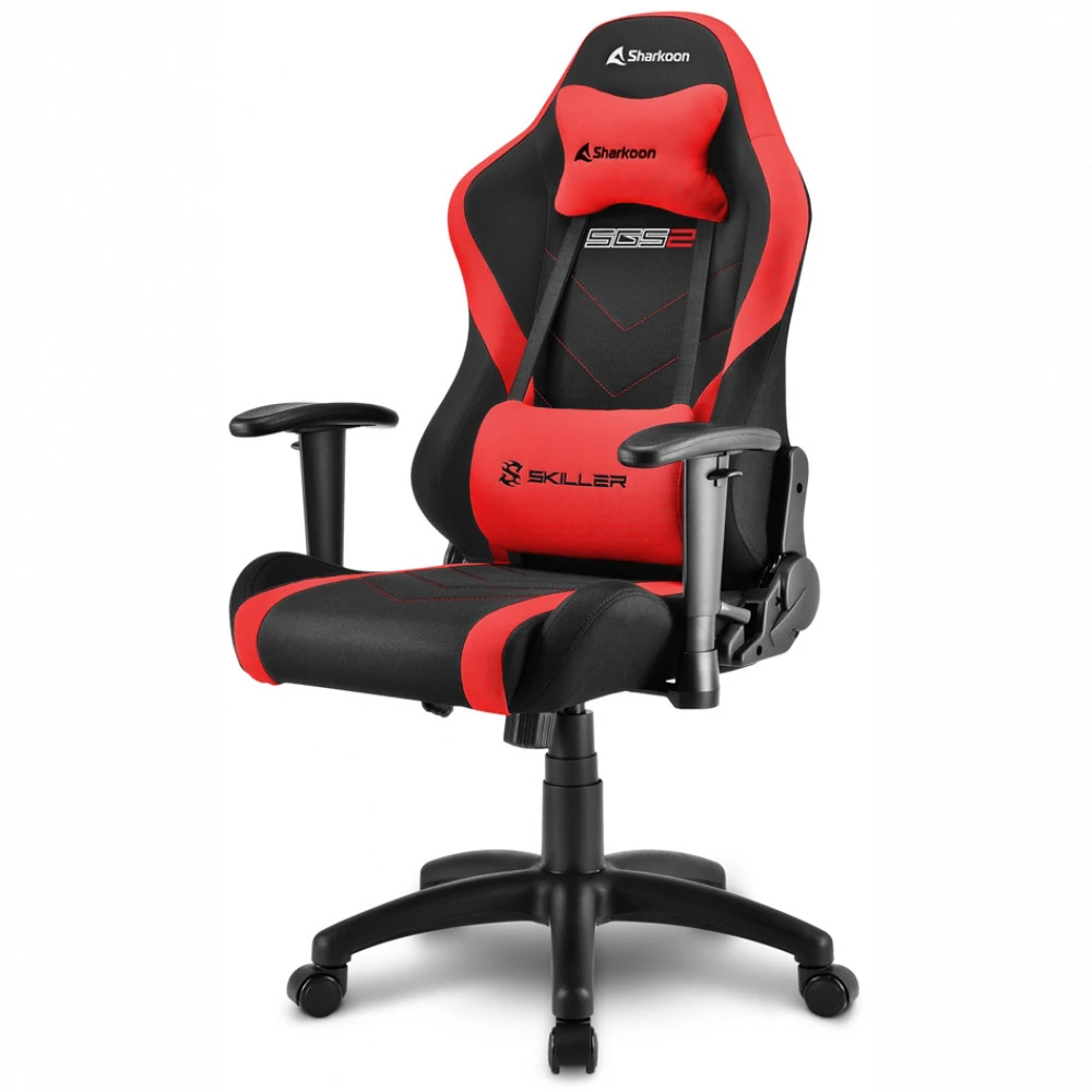Компьютерное кресло Sharkoon Skiller SGS2 Jr. Black-red SGS2 black-red