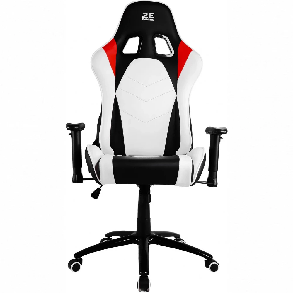 Компьютерное кресло 2E BUSHIDO White/Black 2E-GC-BUS-WT