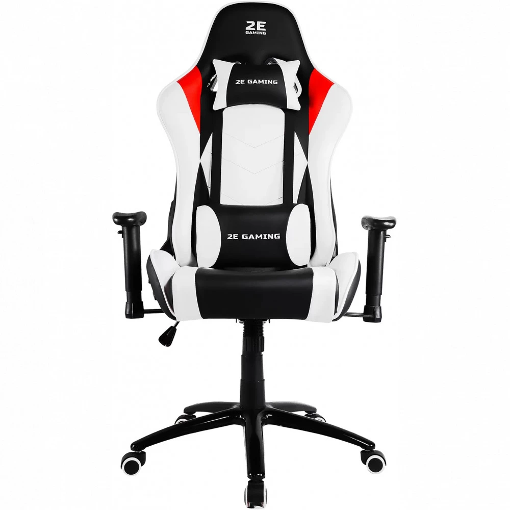 Компьютерное кресло 2E BUSHIDO White/Black 2E-GC-BUS-WT