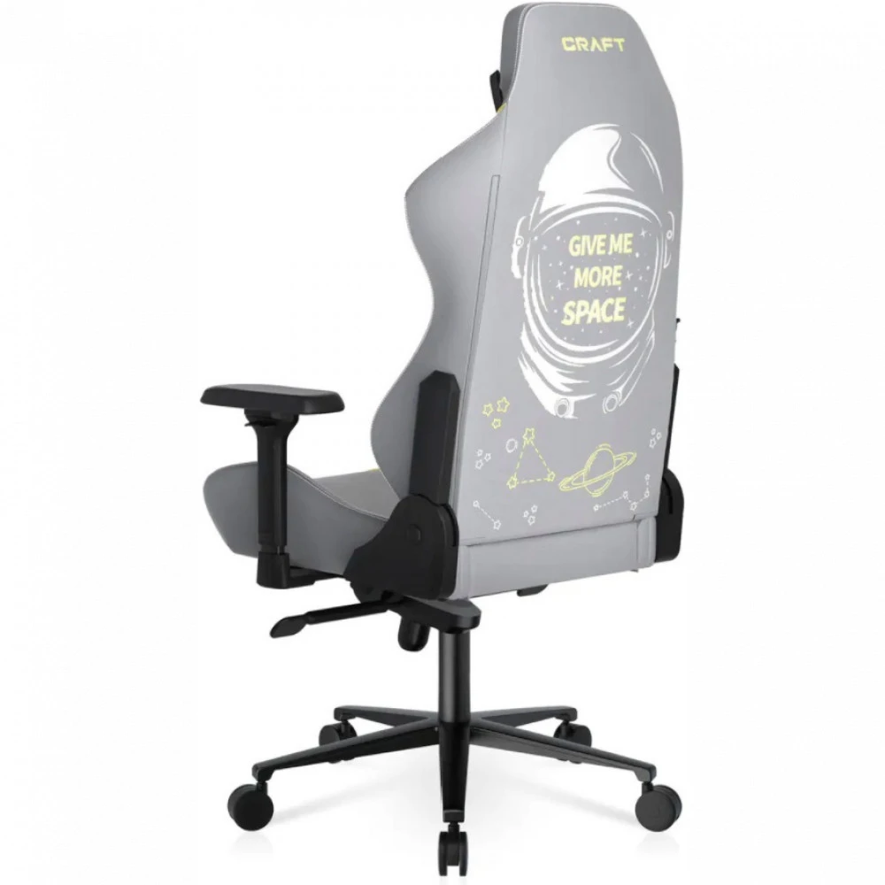 Компьютерное кресло DXRacer Craft H1 Configuration Give Me More Space CRA-003-GY-H1-C6