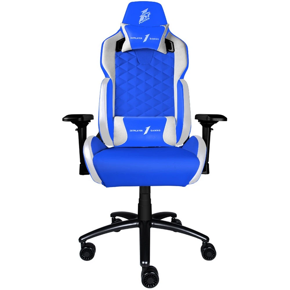 Компьютерное кресло 1STPLAYER DK2 Blue/White DK2 Blue/White