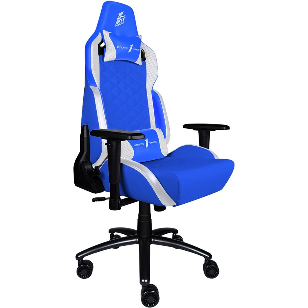Компьютерное кресло 1STPLAYER DK2 Blue/White DK2 Blue/White