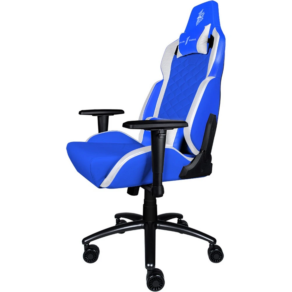 Компьютерное кресло 1STPLAYER DK2 Blue/White DK2 Blue/White