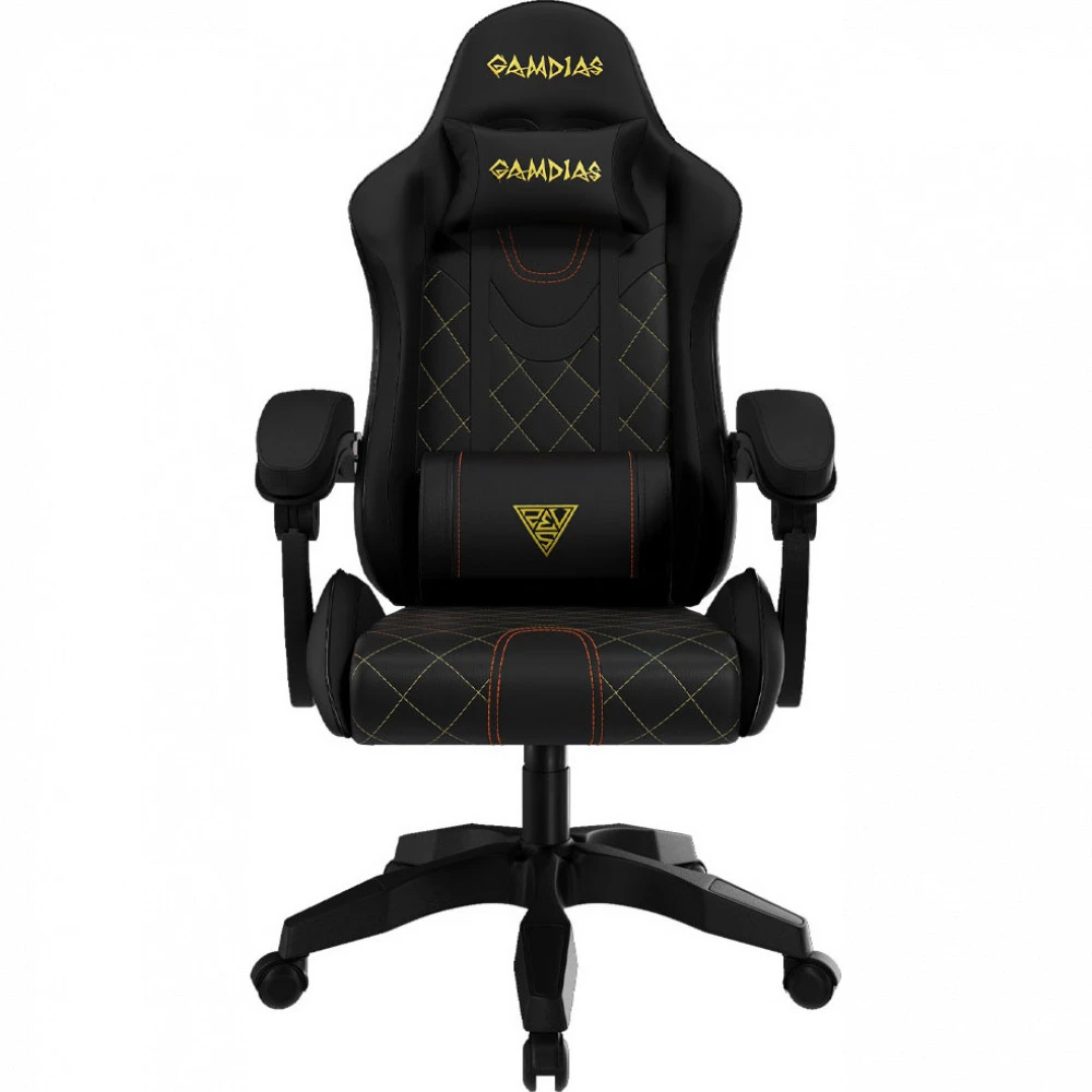 Компьютерное кресло Gamdias ZELUS E2 Weave черный - серый ZELUS E2 Weave L BG