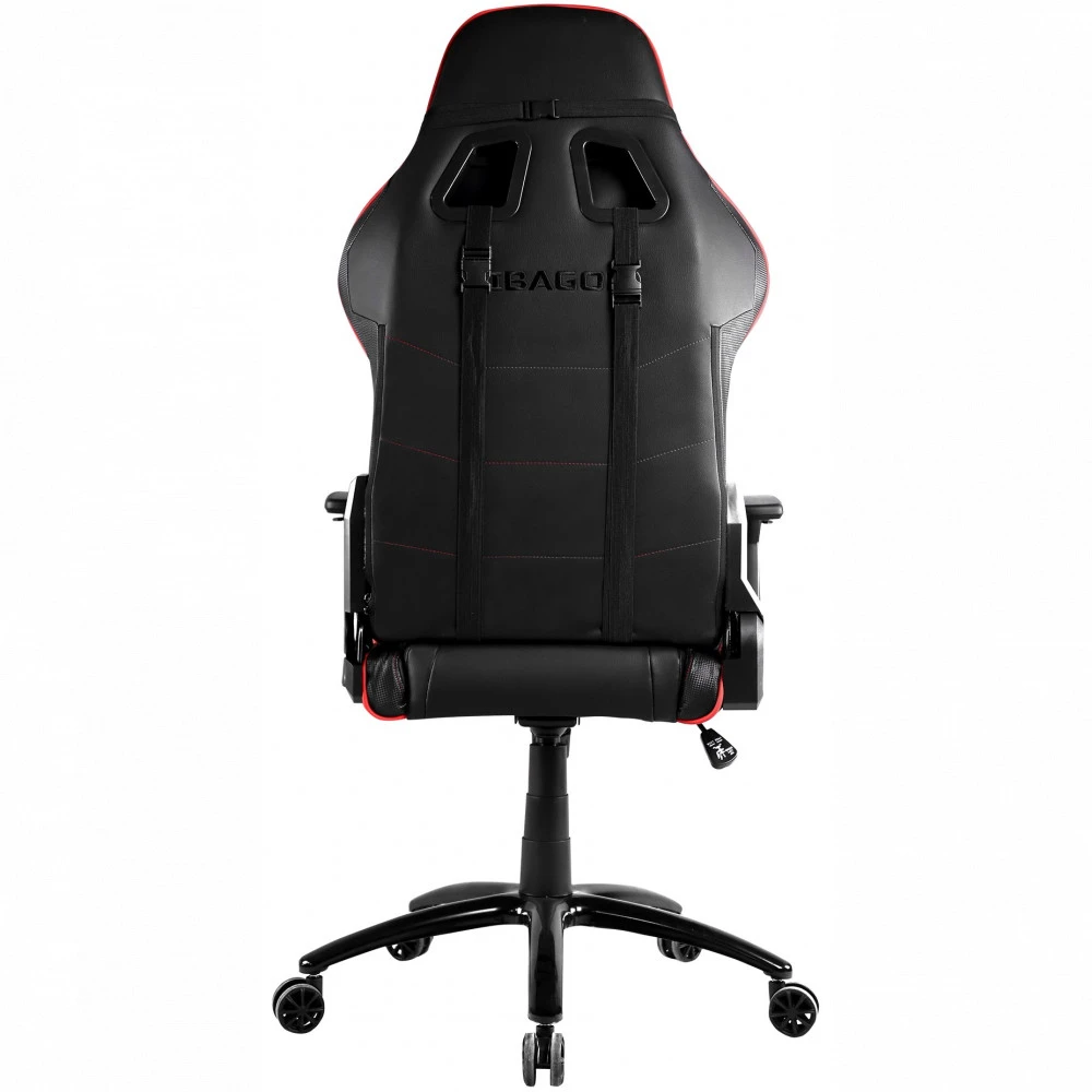 Компьютерное кресло 2E HIBAGON Black/Red II 2E-GC-HIB-BKRD