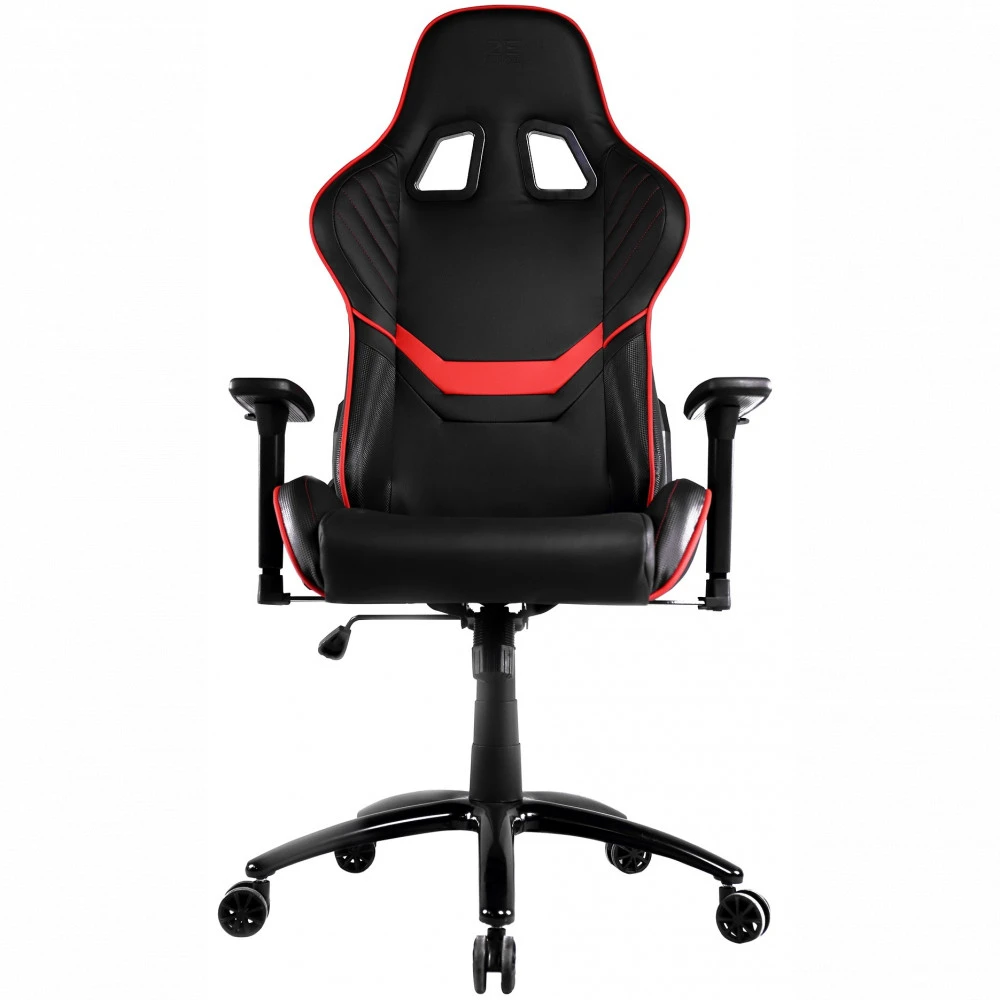 Компьютерное кресло 2E HIBAGON Black/Red II 2E-GC-HIB-BKRD