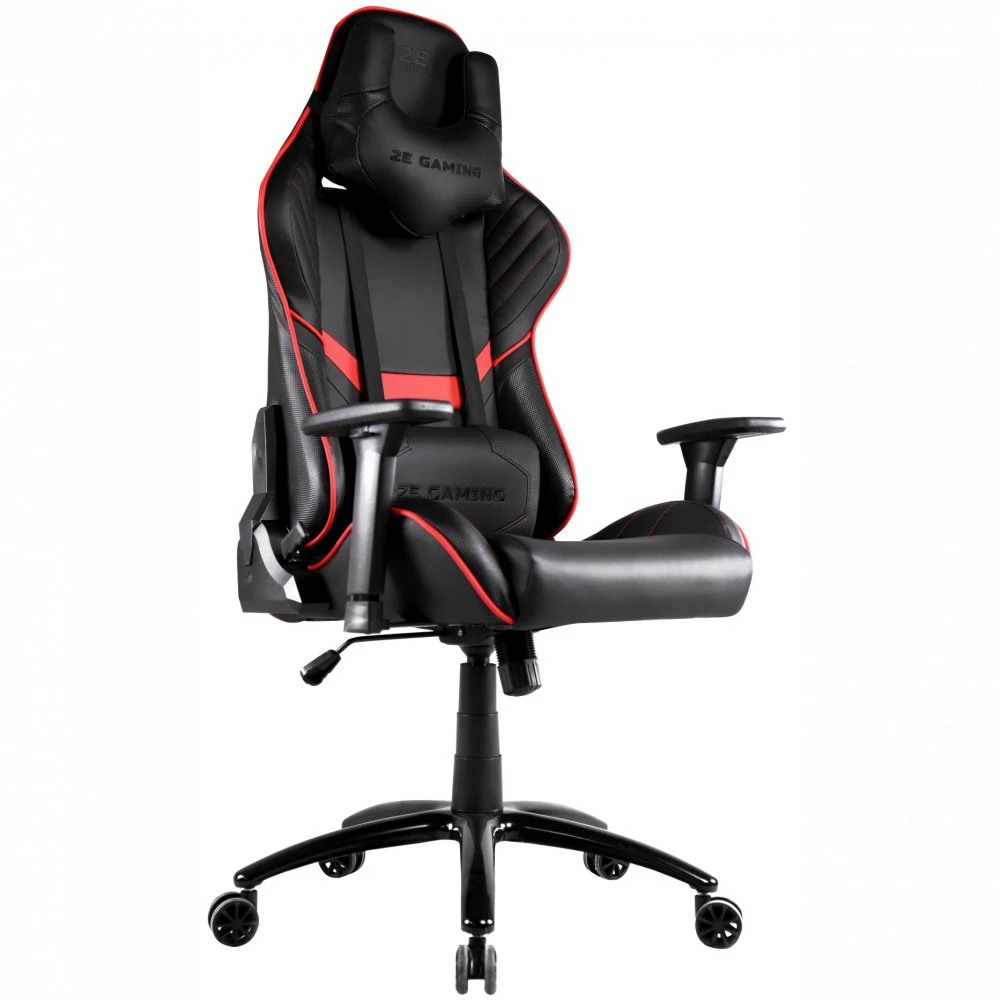 Компьютерное кресло 2E HIBAGON Black/Red II 2E-GC-HIB-BKRD
