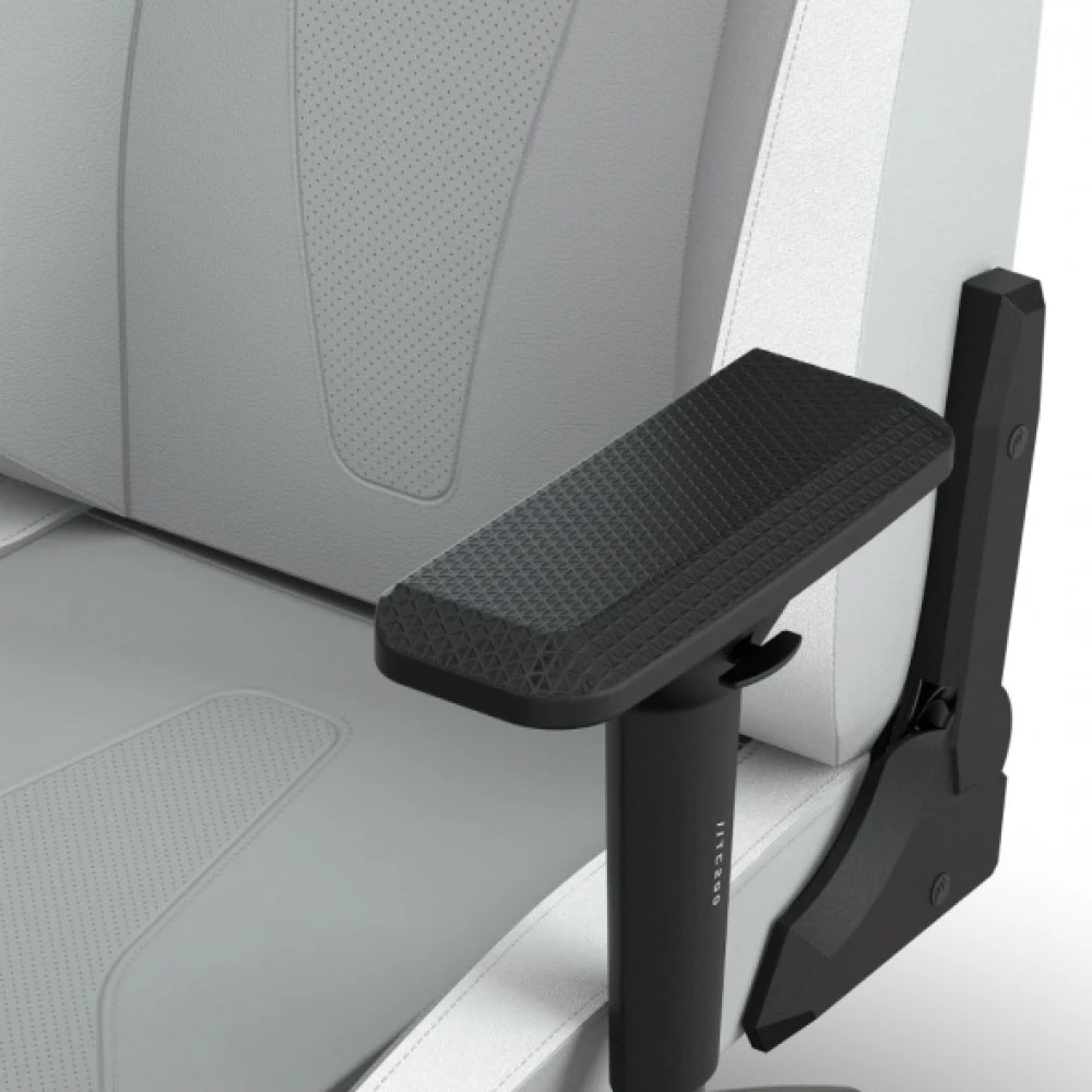 Компьютерное кресло Corsair TC200 Leatherette Light Grey-White CF-9010045-WW