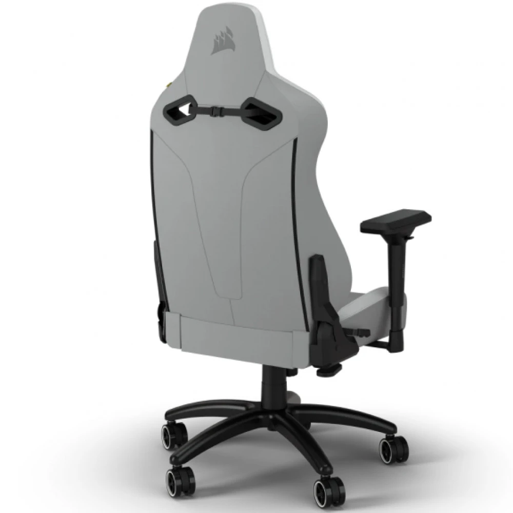 Компьютерное кресло Corsair TC200 Leatherette Light Grey-White CF-9010045-WW