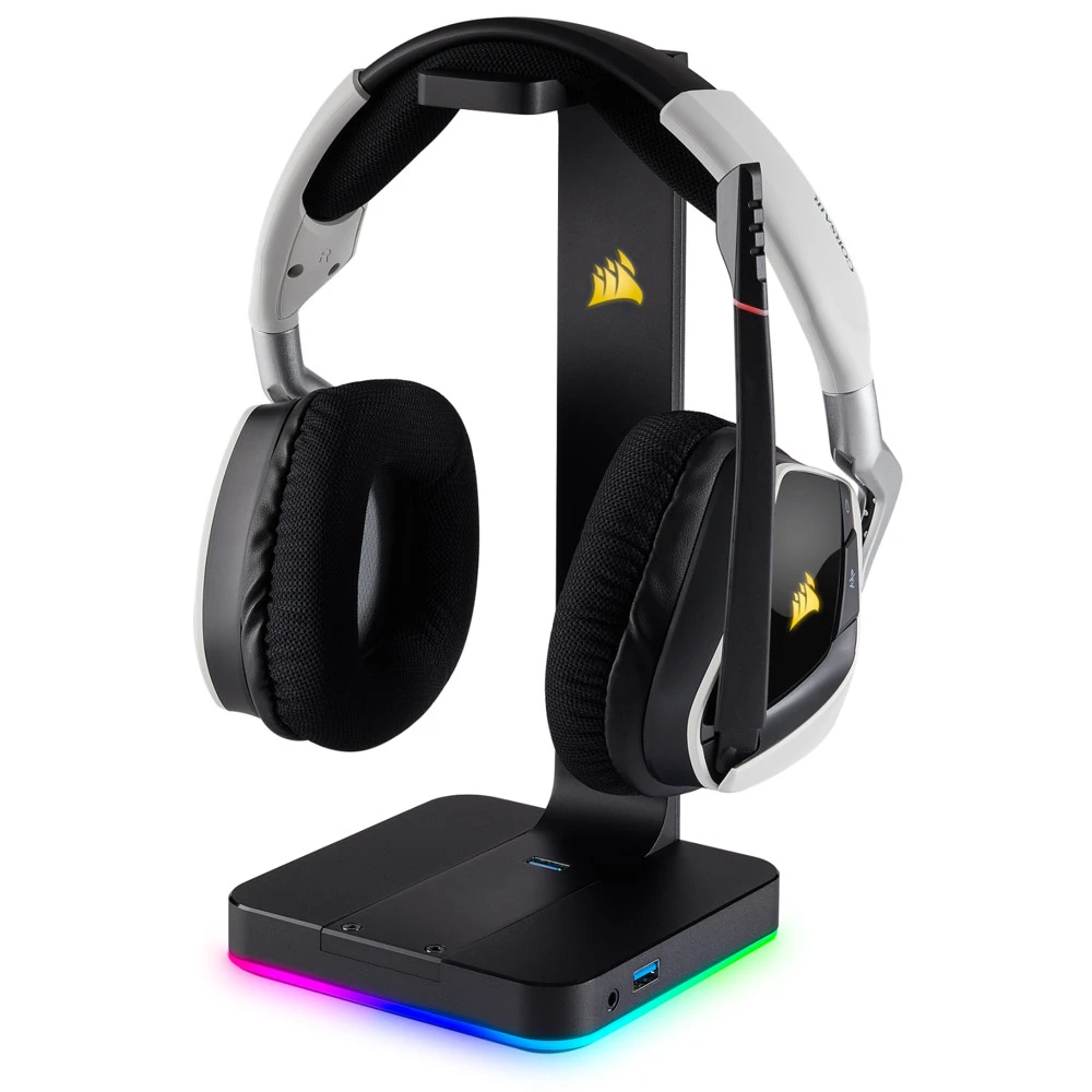 Аксессуар для ПК и Ноутбука Corsair ST100 RGB CA-9011167-EU Подставка для наушников