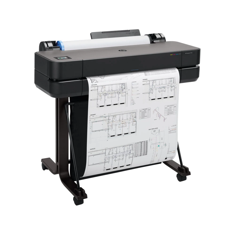 Плоттер HP Designjet T630 24-in 5HB09A Цветной, Струйная, A1+ (24 дюйма) (610), 24"