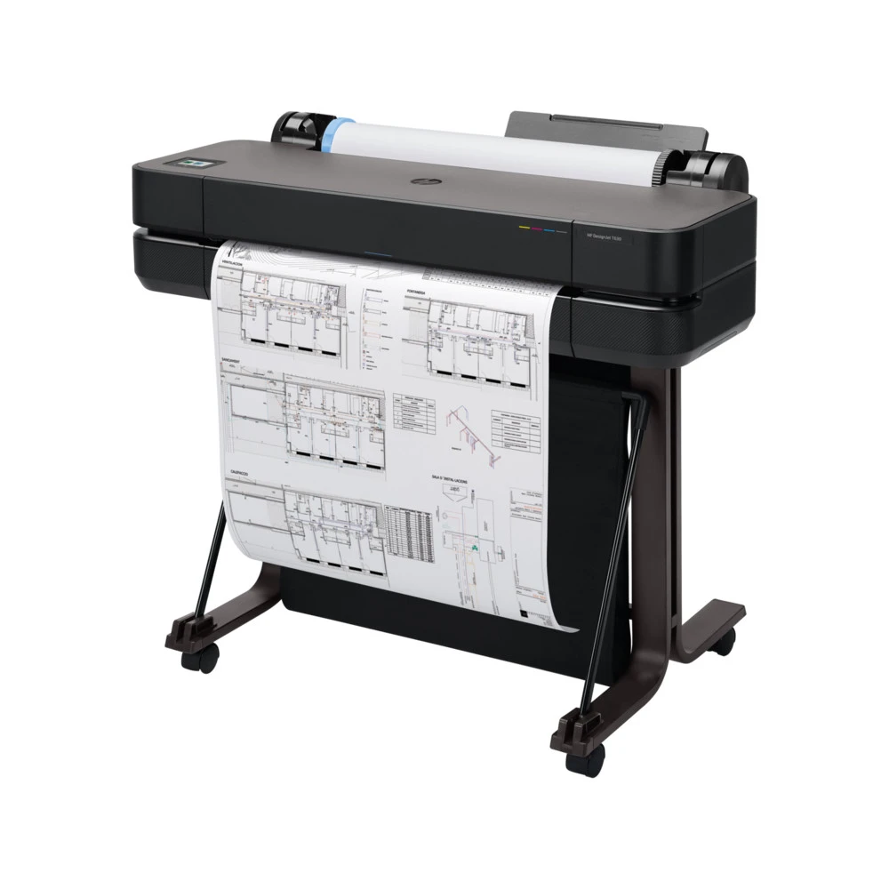 Плоттер HP Designjet T630 24-in 5HB09A Цветной, Струйная, A1+ (24 дюйма) (610), 24"