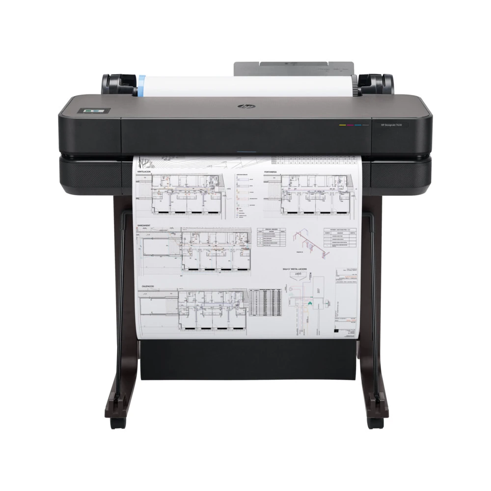 Плоттер HP Designjet T630 24-in 5HB09A Цветной, Струйная, A1+ (24 дюйма) (610), 24"