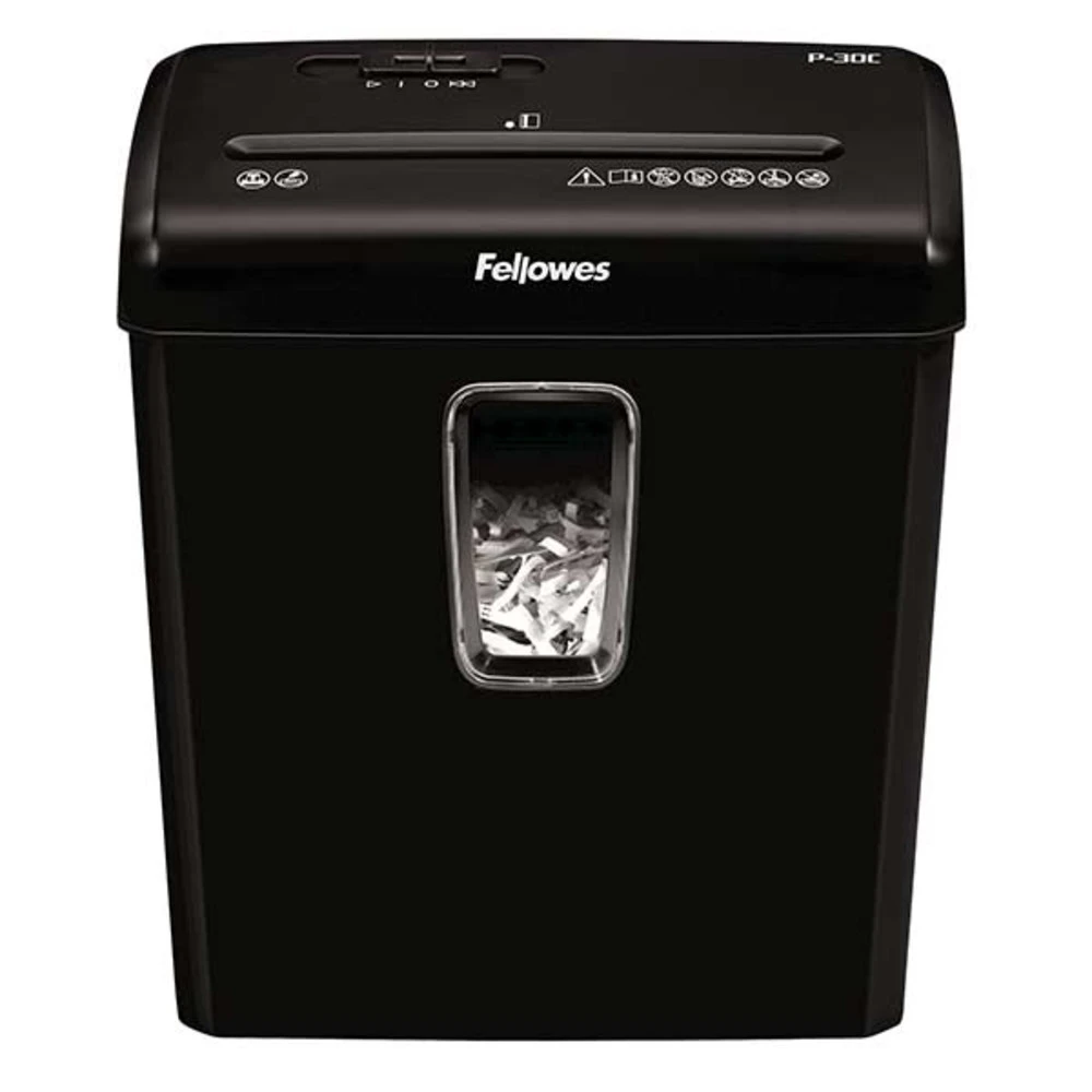 Шредер Fellowes Powershred P-30C FS-60081 P4 (частицы 4×38)