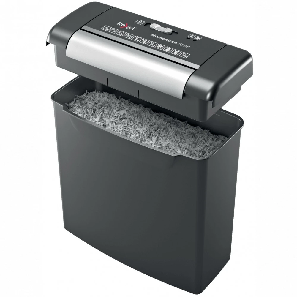 Шредер REXEL Momentum S206 2104568EU P2 (полосы ≤ 6)