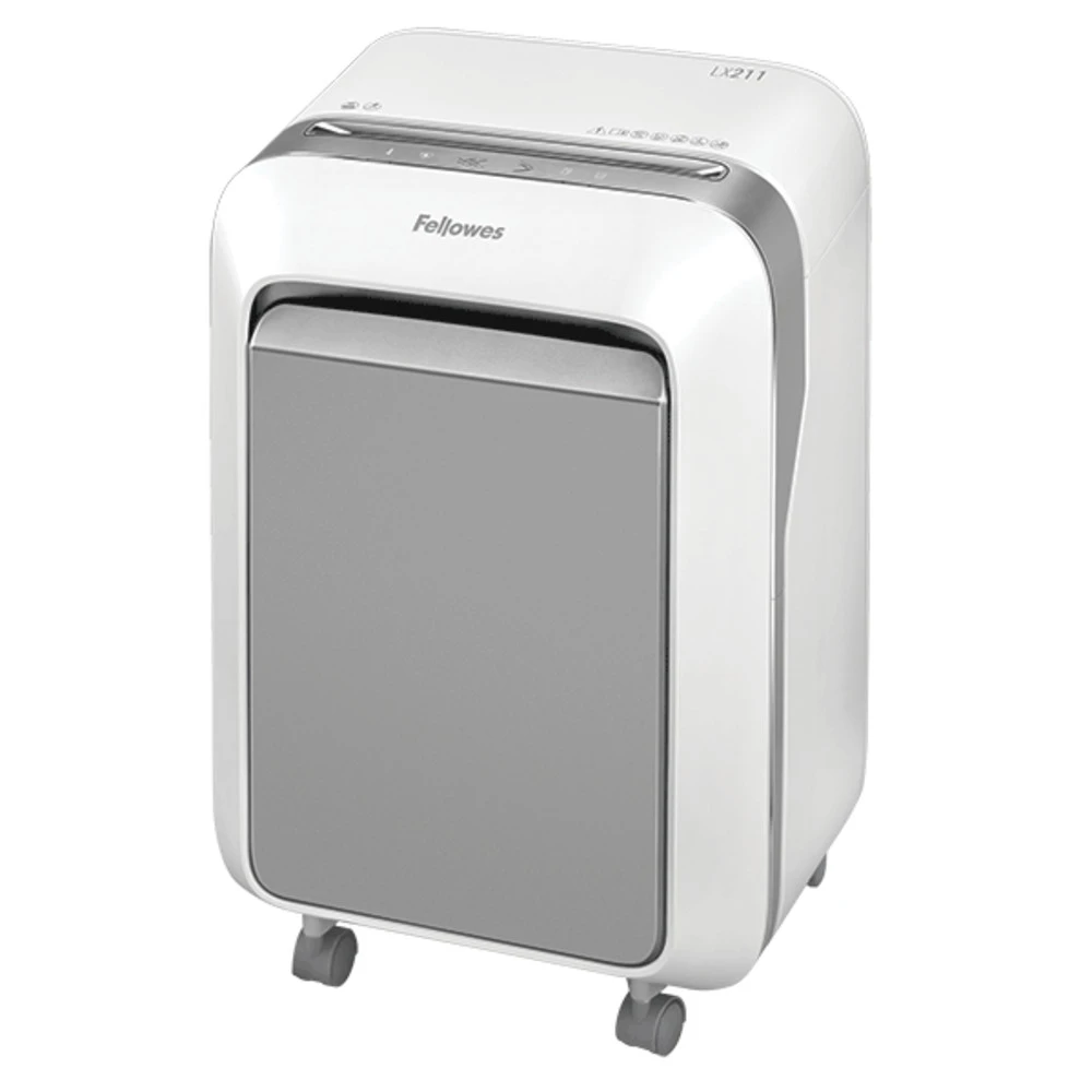 Шредер Fellowes Powershred LX211 Белый FS-50503 P5 (частицы 2×12)