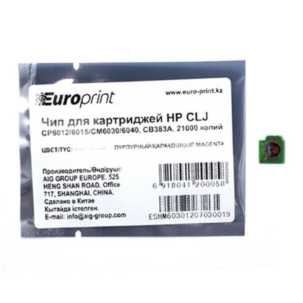 Опция для печатной техники Europrint CB383A CB383A# Чип
