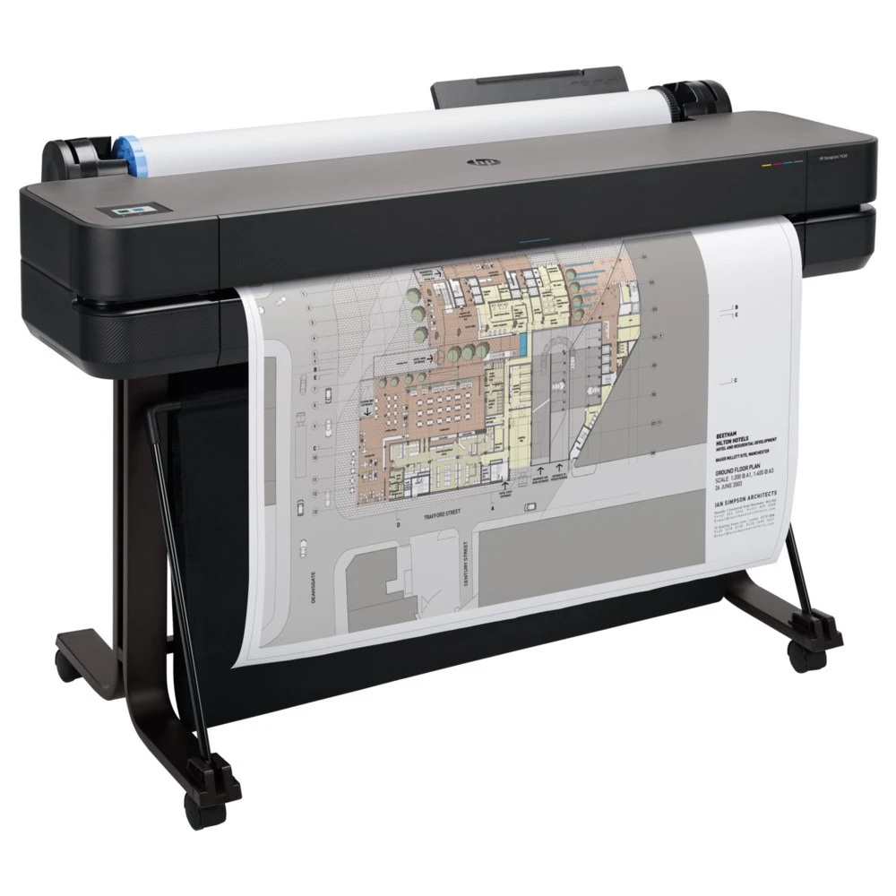 Плоттер HP DesignJet T630 36-in 5HB11A Цветной, Струйная, A0+ (36 дюймов) (914), 36"