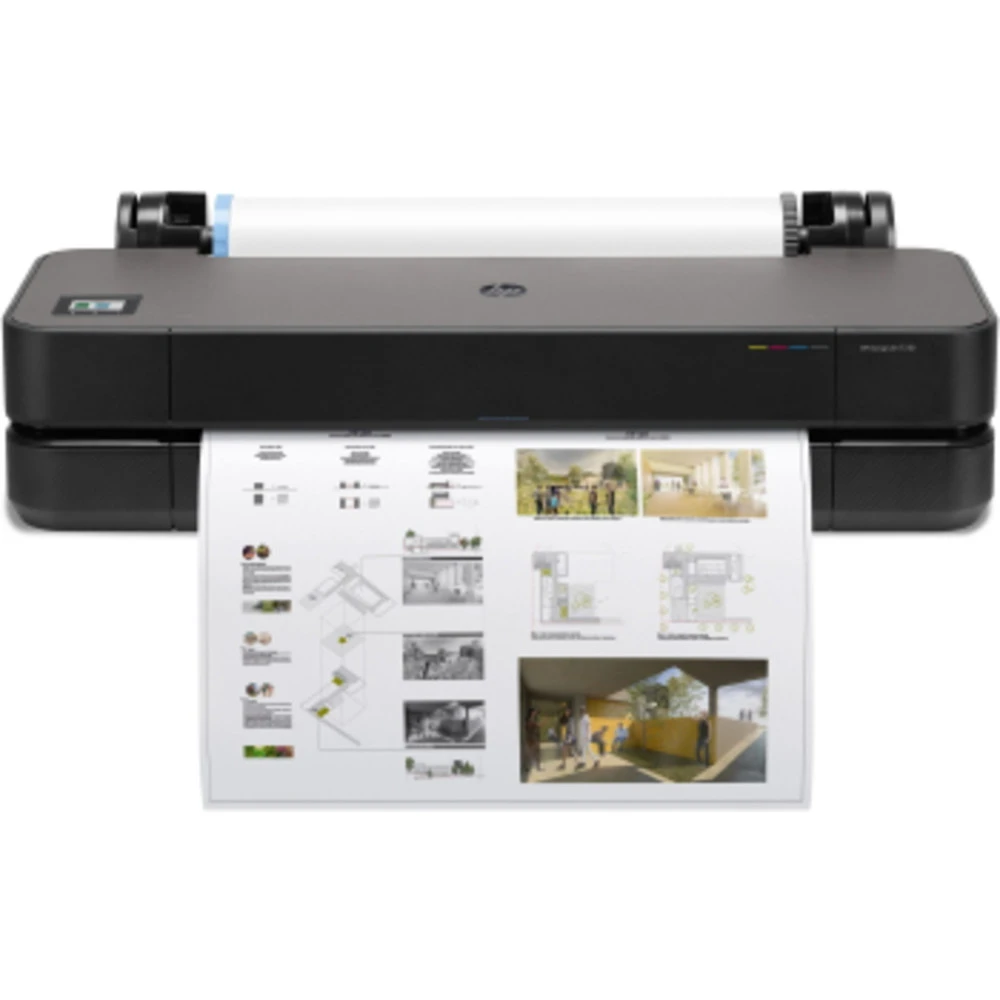 Плоттер HP Designjet T230 5HB07A#B19 Цветной, Струйная, A1+ (24 дюйма) (610), 24"