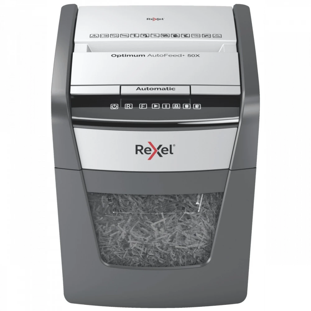Шредер REXEL Optimum AutoFeed 50X 2020050XEU P4 (частицы 4×38)