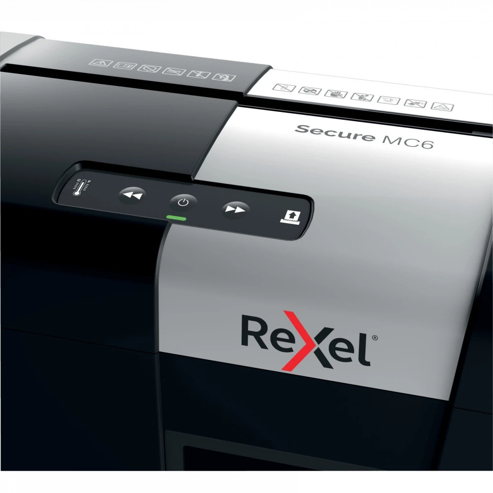 Шредер REXEL Secure MC6 2020130EU P5 (частицы 2×15)
