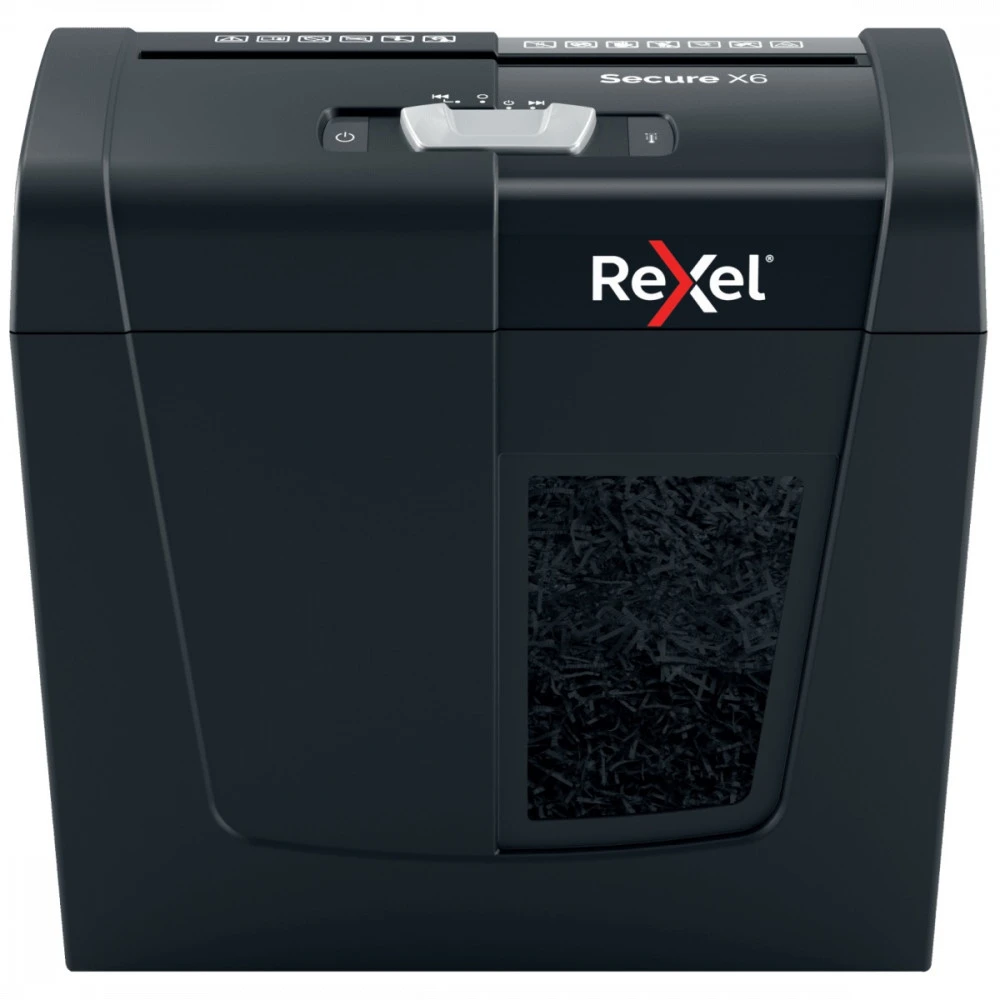 Шредер REXEL Secure X6 2020122EU P4 (частицы 4×38)