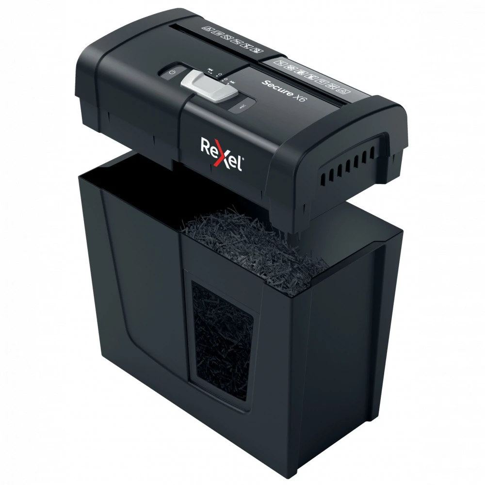 Шредер REXEL Secure X6 2020122EU P4 (частицы 4×38)