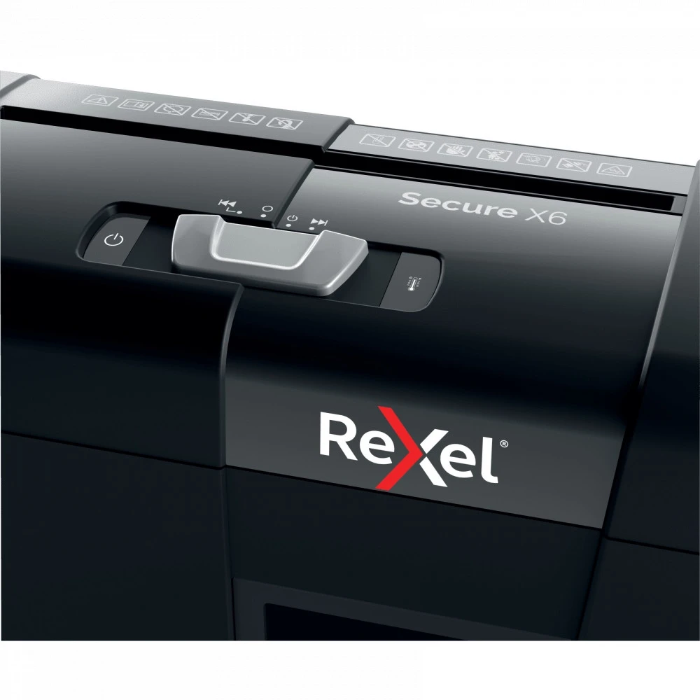 Шредер REXEL Secure X6 2020122EU P4 (частицы 4×38)
