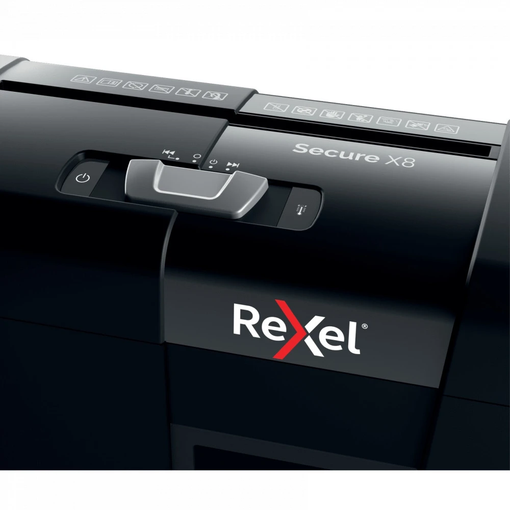Шредер REXEL Secure X8 2020123EU P4 (частицы 4×38)