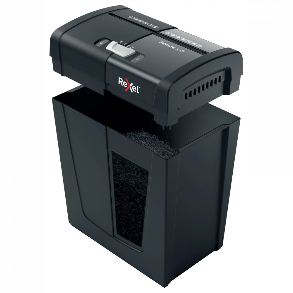 Шредер REXEL Secure X10 EU 2020124EU P4 (частицы 4×38)