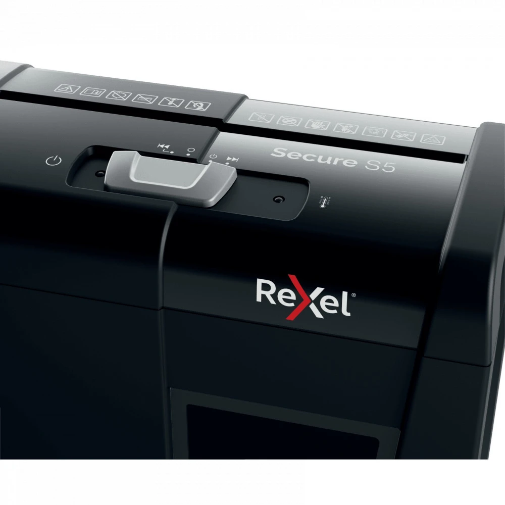 Шредер REXEL Secure S5 2020121EU P2 (полосы ≤ 6)