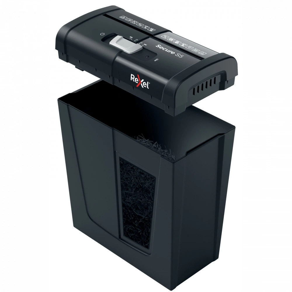 Шредер REXEL Secure S5 2020121EU P2 (полосы ≤ 6)